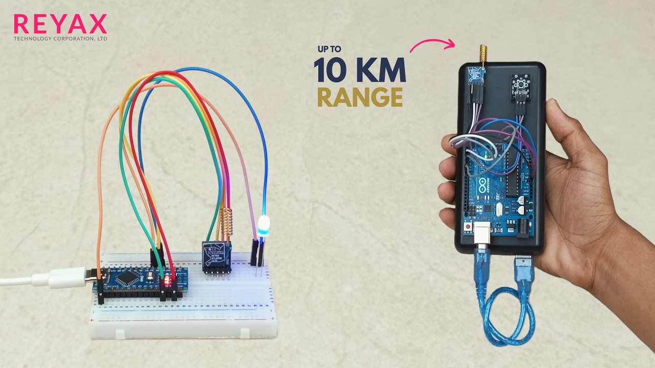 Jak krok po kroku korzystać z modułu LoRa RYLR998 | Reyax Technology