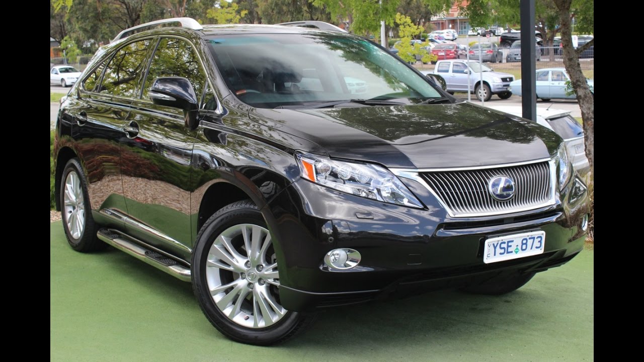 B5878 - 2011 Lexus RX450h Sports Luxury Auto 4x4 MY11 Walkaround Video