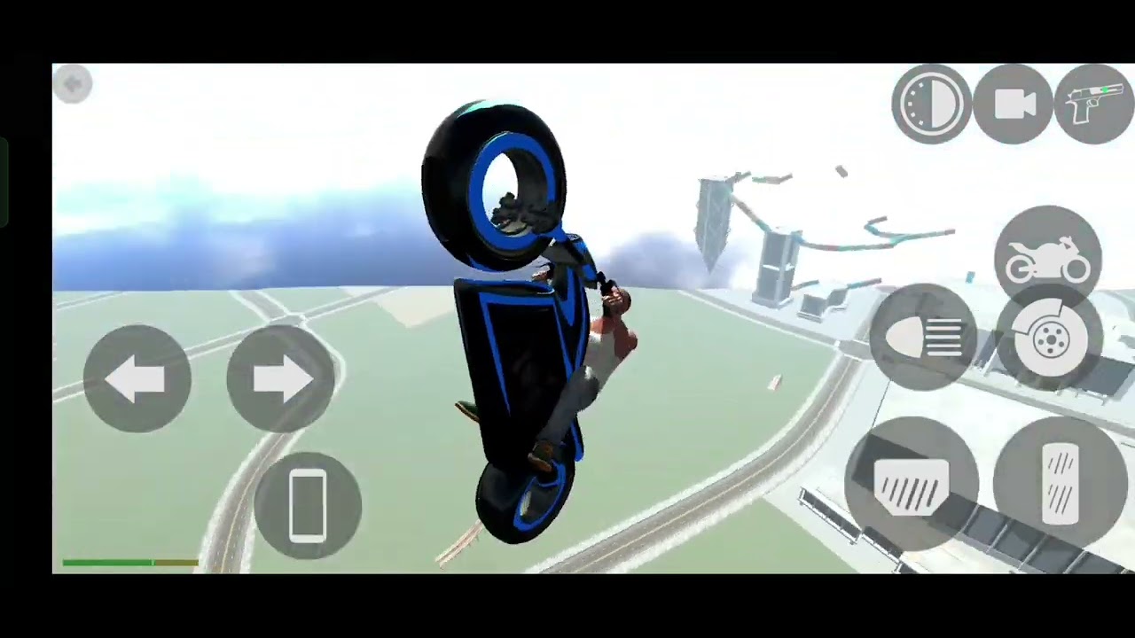 BIKE STUNT WITH TRONBIKE 🔥😱| 