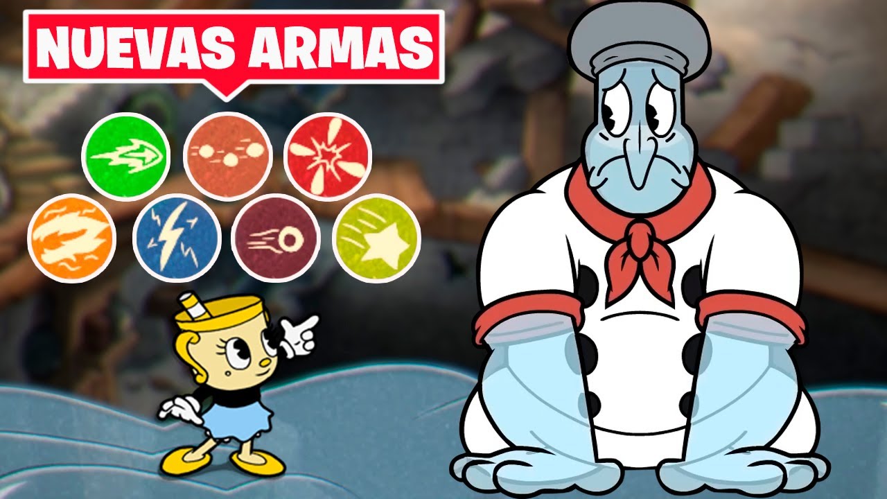 Saltbaker en Experto Rango S pero con Nuevas Armas - Cuphead DLC
