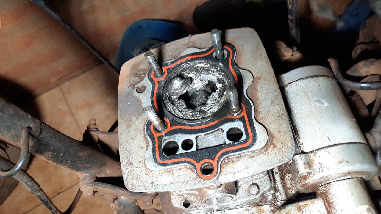 Otro motor en pedazos 💥Vean el porque. Corven Triax 150cc