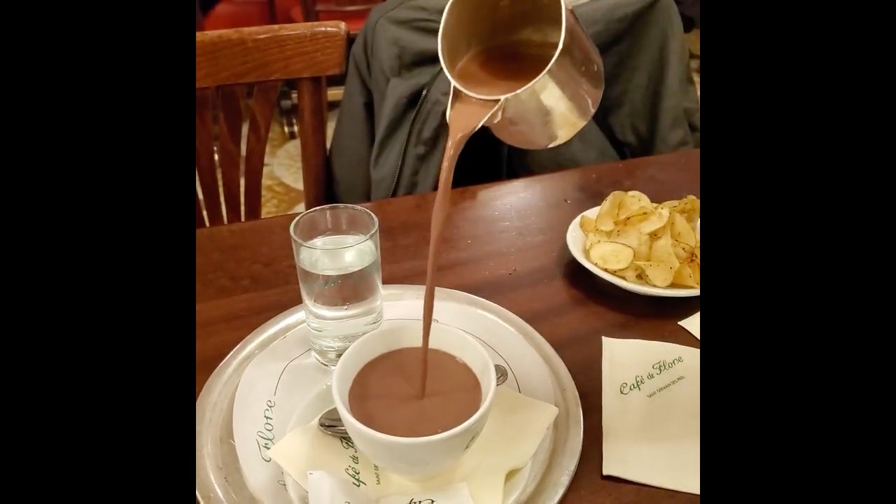 Это самый восхитительный способ налить себе горячий шоколад, который я когда-либо видела! 