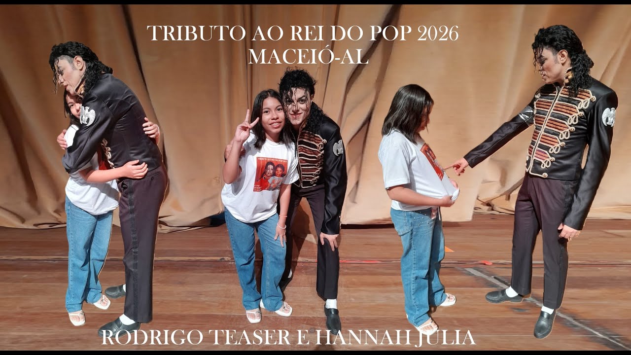 TRIBUTO AO REI DO POP COM HANNAH JULIA NO YOUTUBE