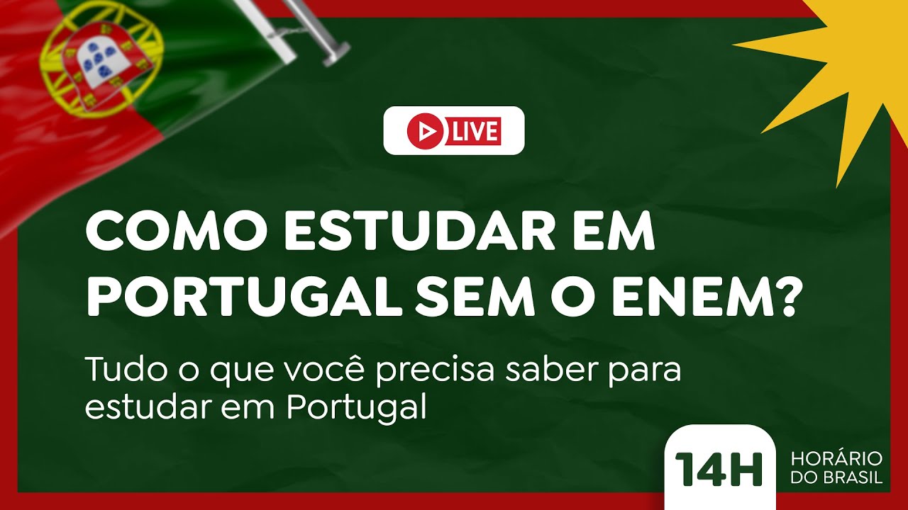 Como estudar em Portugal SEM O ENEM?