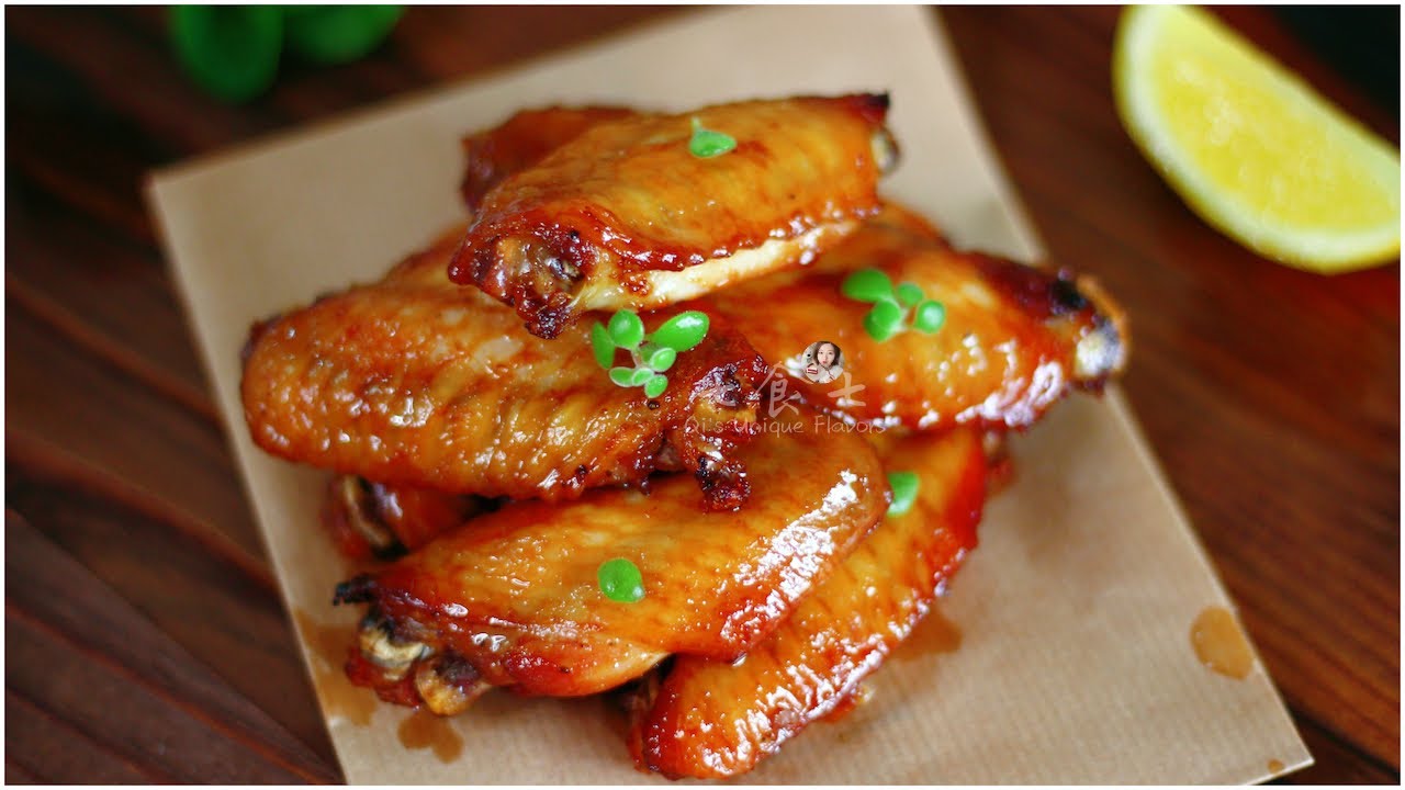 零失败烤鸡翅 | Crispy and Juicy Oven-Roasted Chicken Wings | 这样做多汁鲜嫩焦脆得恰到好处 | 还有让烤鸡翅好吃100倍的蜜汁调味 | 快手好吃的家常菜