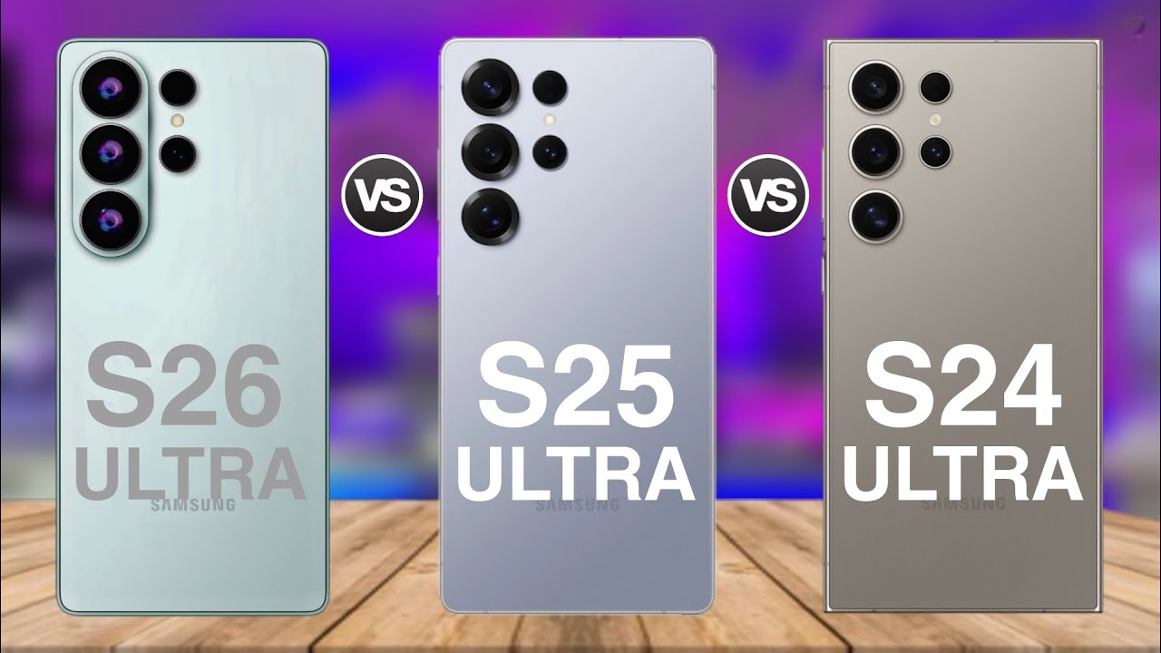 Samsung Galaxy S26 Ultra против Samsung Galaxy S25 Ultra против Samsung Galaxy S24 Ultra | Утечка...