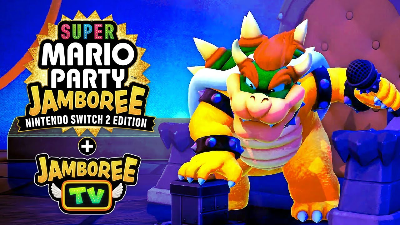 Super Mario Party Jamboree + Jamboree TV — НОВЫЙ игровой процесс (мини-игры с мышкой и Боузер в п...