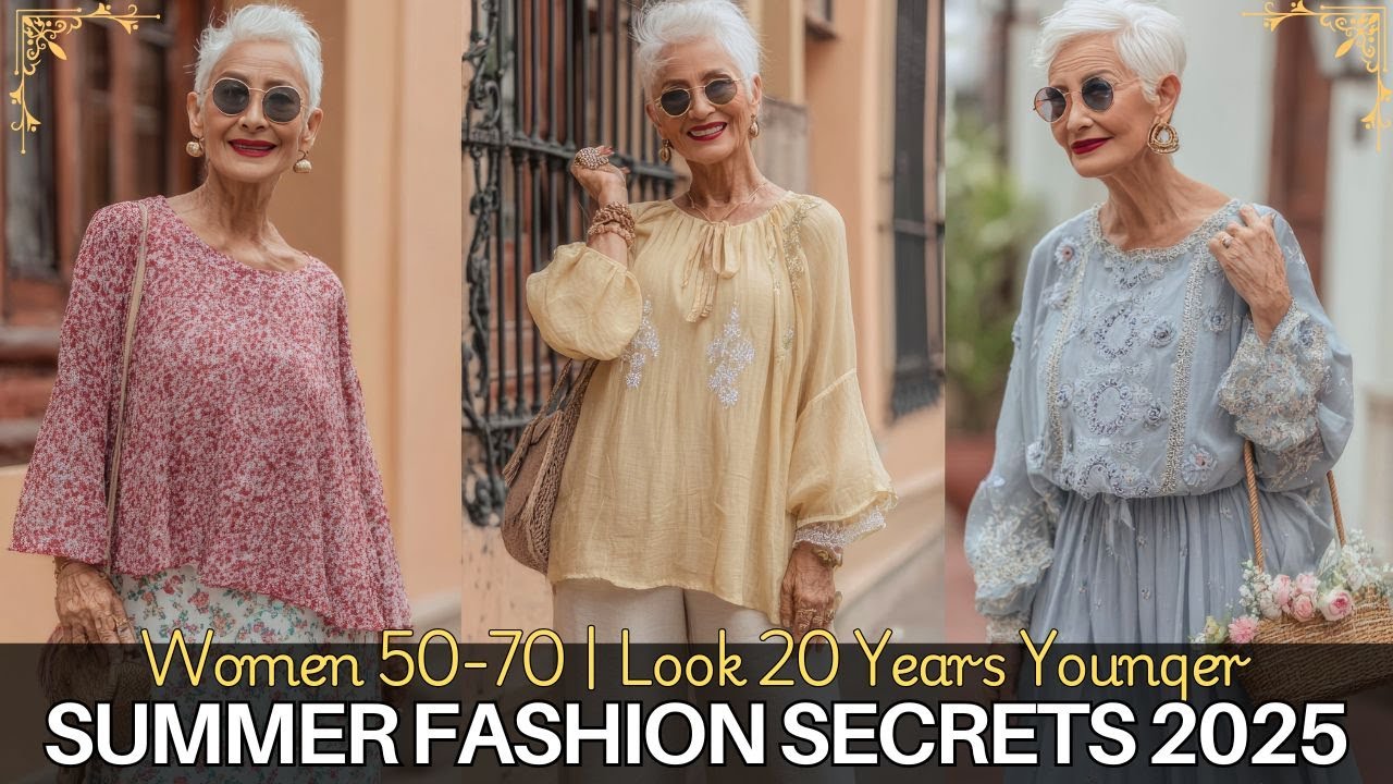 👑 Summer Fashion Secrets for Women 50-70 | Look 20 Years Younger in 2025! 😍