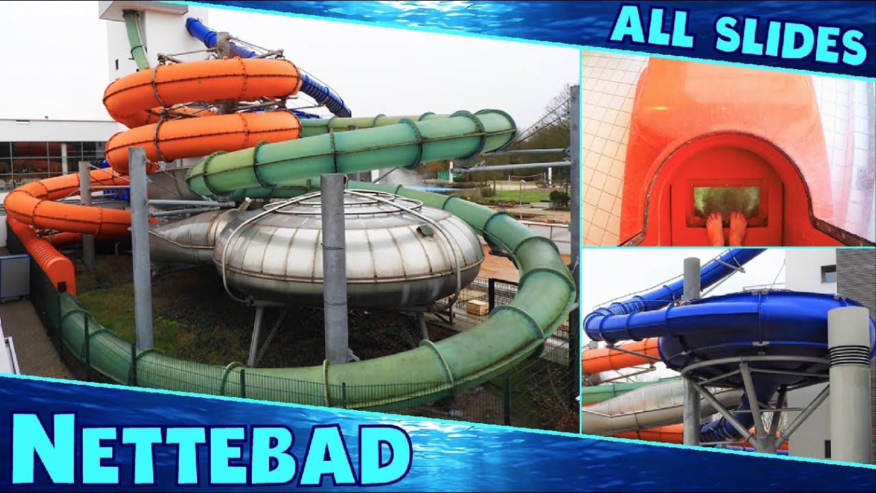 Alle Rutschen im Nettebad Osnabrück 2020!!
