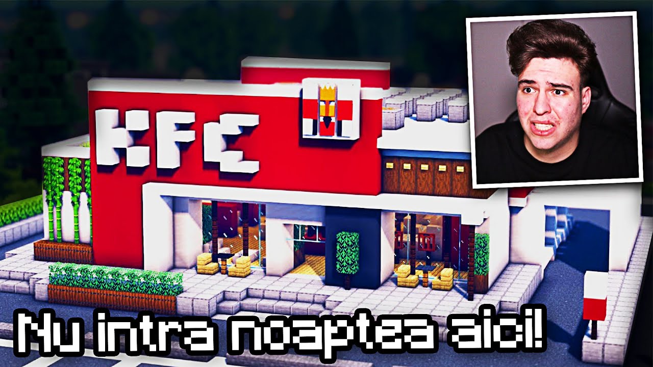 Minecraft Tura De Noaptea La KFC - FILMUL FULL !! *Horror*