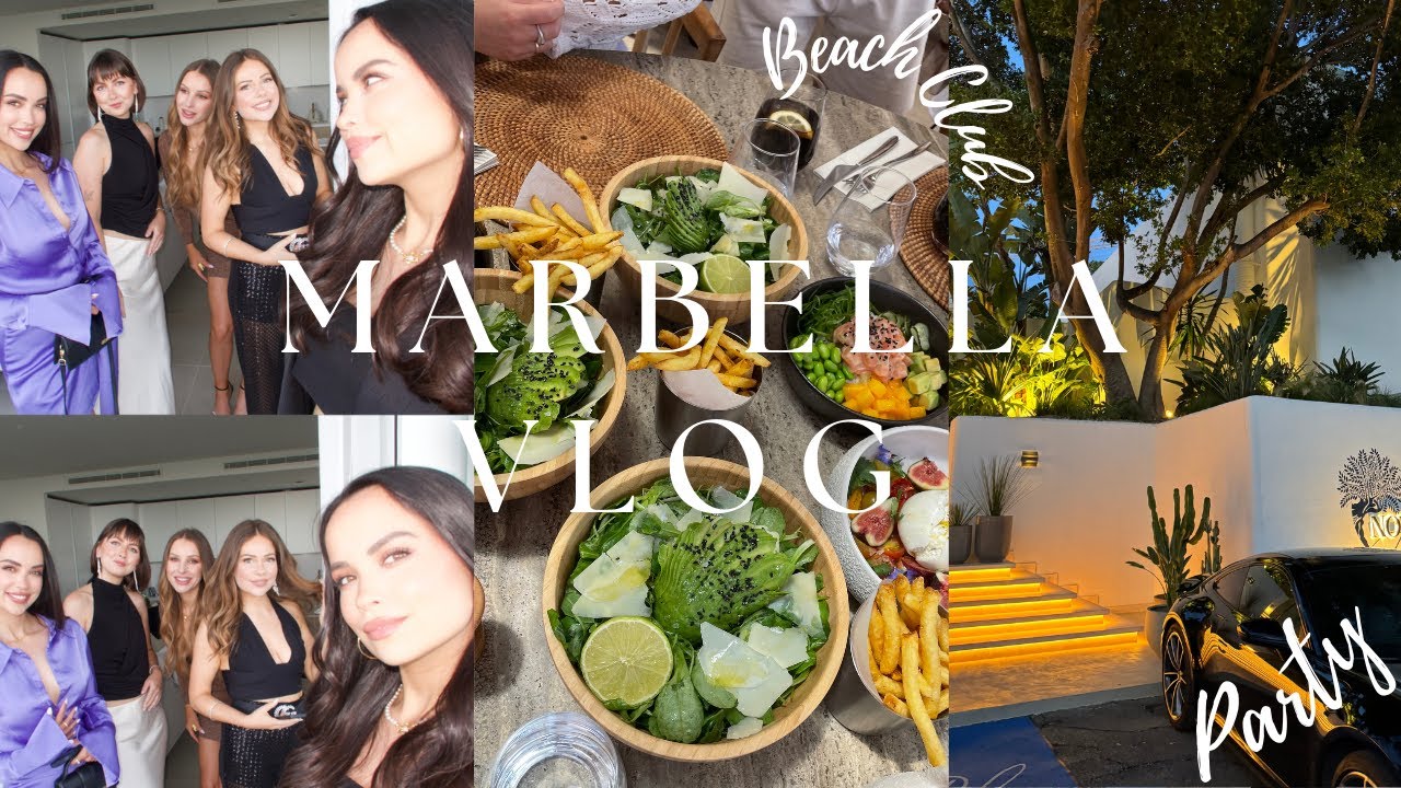 Beach Clubs, Markt, Girls Time MARBELLA VLOG