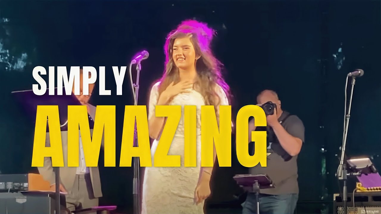 FANTASTIC Angelina Jordan live Bohemian Rhapsody and Yellow Brick Road July 1 2022