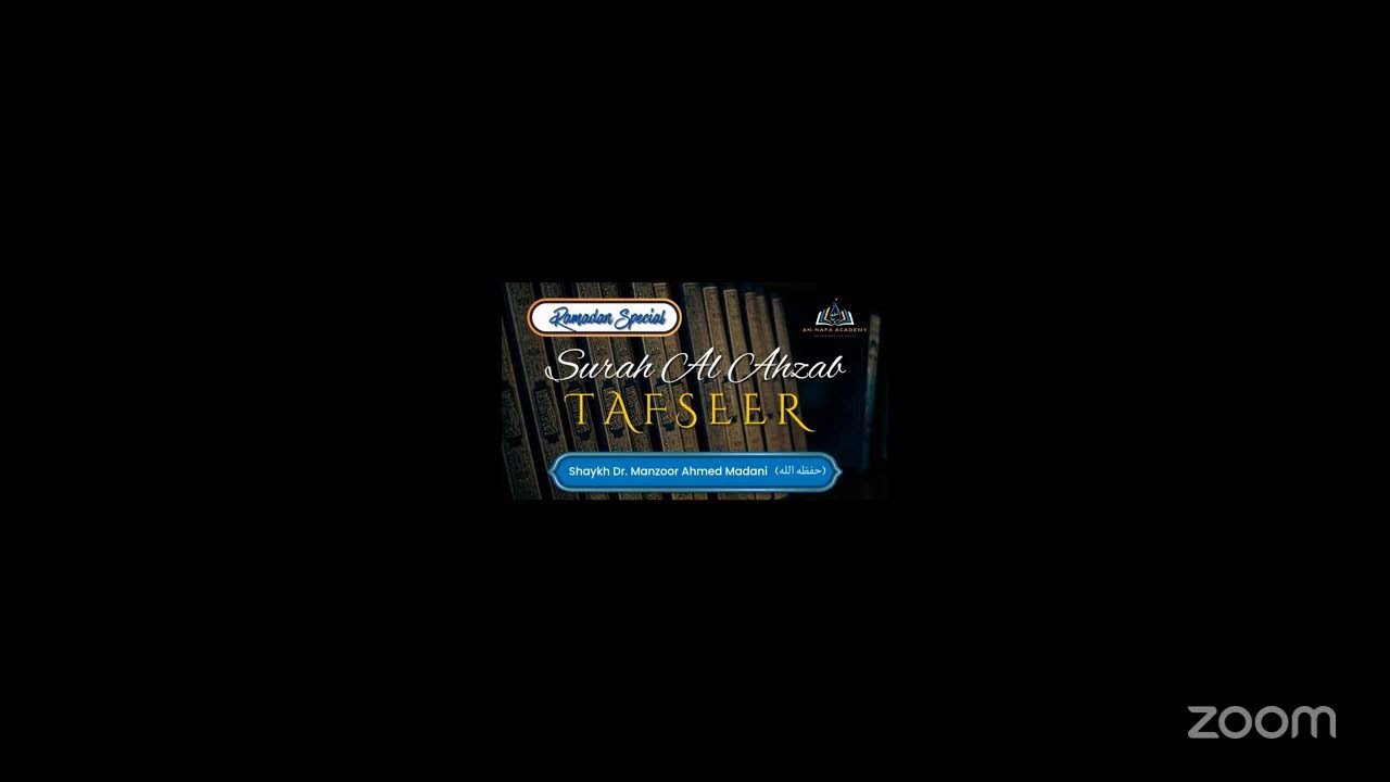 FREE RAMADAN TAFSEER COURSE - Class 12