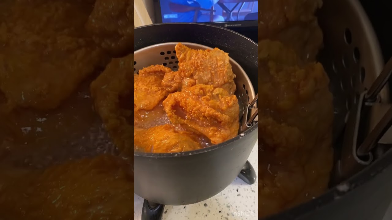 Жареный цыпленок с горчицей