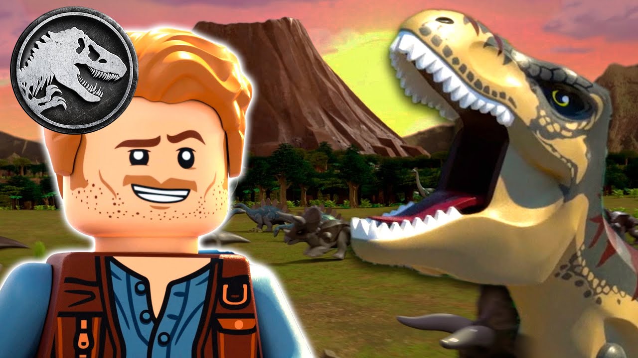 Nova Exposição SECRETA do Jurassic World | LEGO JURASSIC WORLD: A APRESENTAÇÃO SECRETA