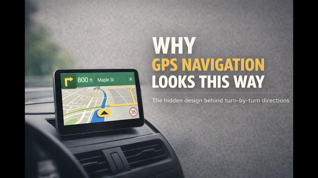 Why GPS Navigation Looks the Way It Does — The Hidden Design Behind Turn By Turn Directions