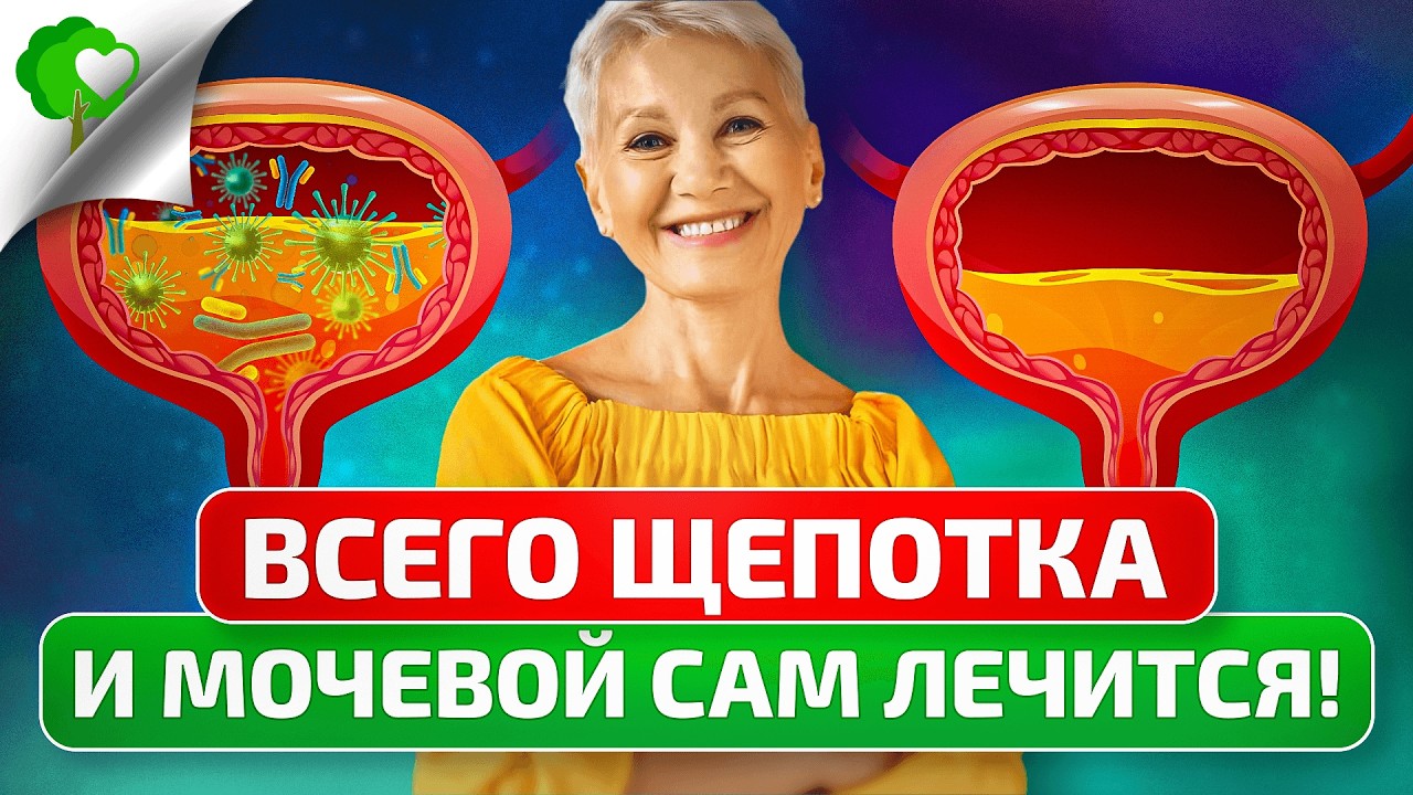 Цистит, жжение, боль? Не терпи! ЭТО СПАСАЕТ при первых признаках цистита и ГОНИТ ПЛОХИЕ бактерии