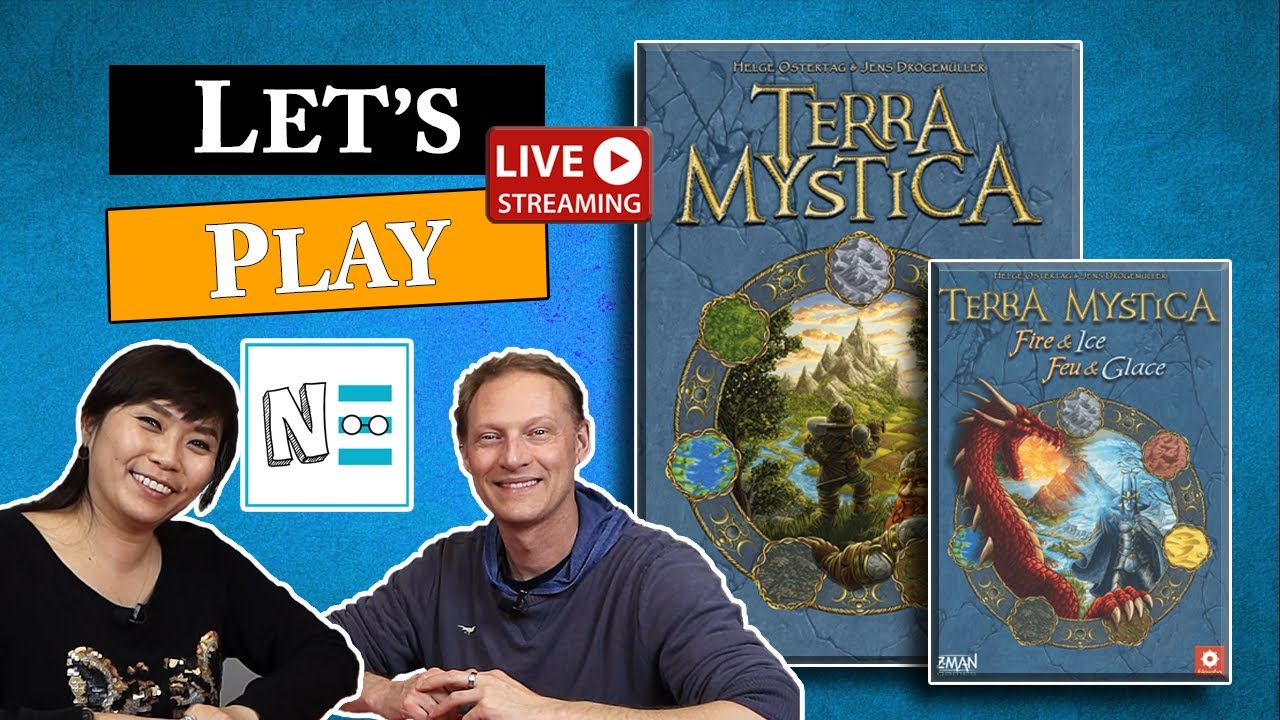 Let's Play TERRA MYSTICA -  Live Board Game Playthrough & Review #35