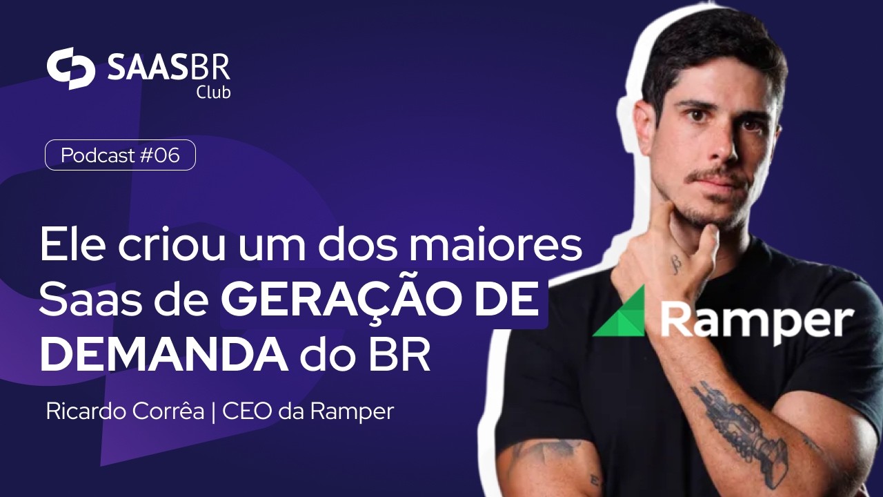 Ele criou um dos maiores Saas de geração de demanda do BR | Ricardo Corrêa | CEO da Ramper