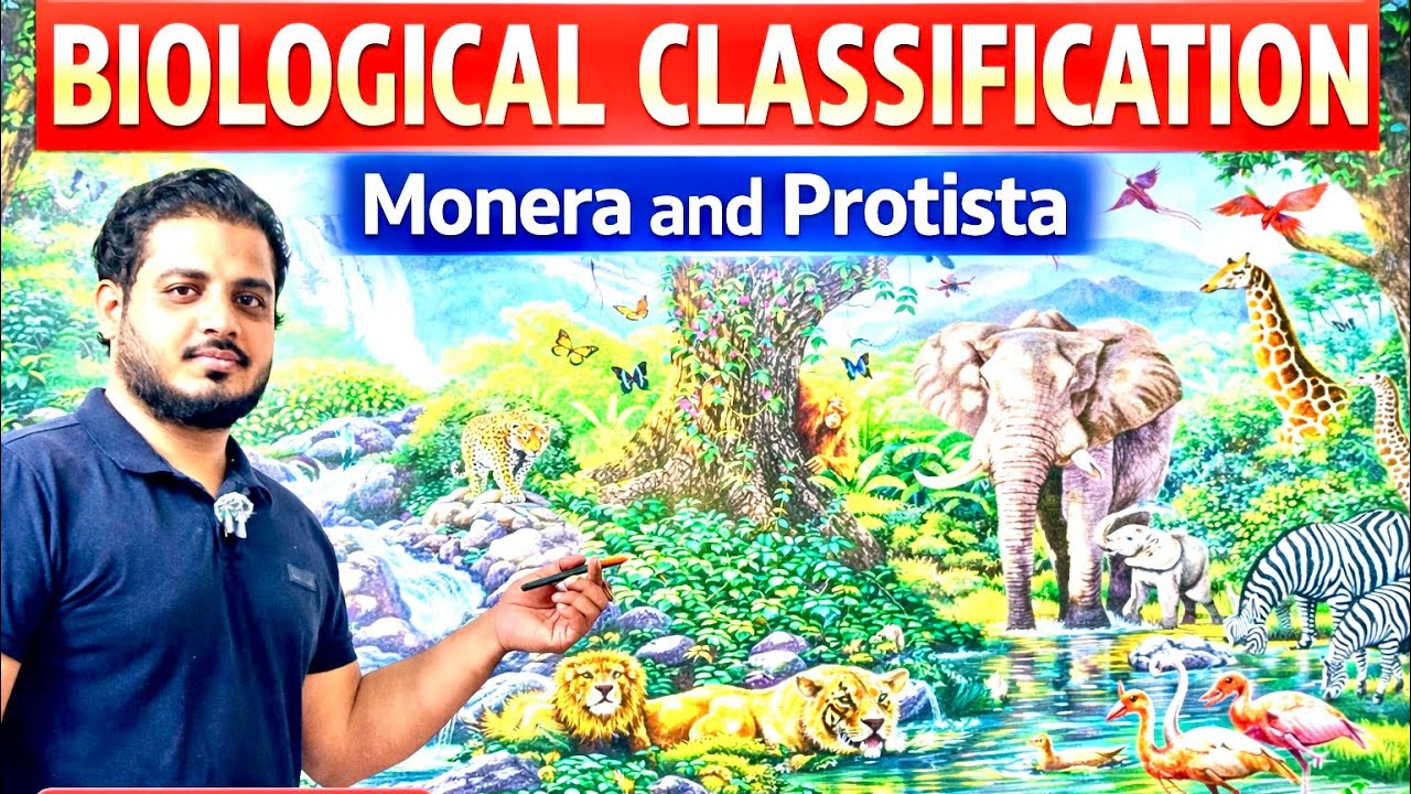 Biological Classification | Part 1 | Monera | Protista | NEET Biology | 11th Biology 
