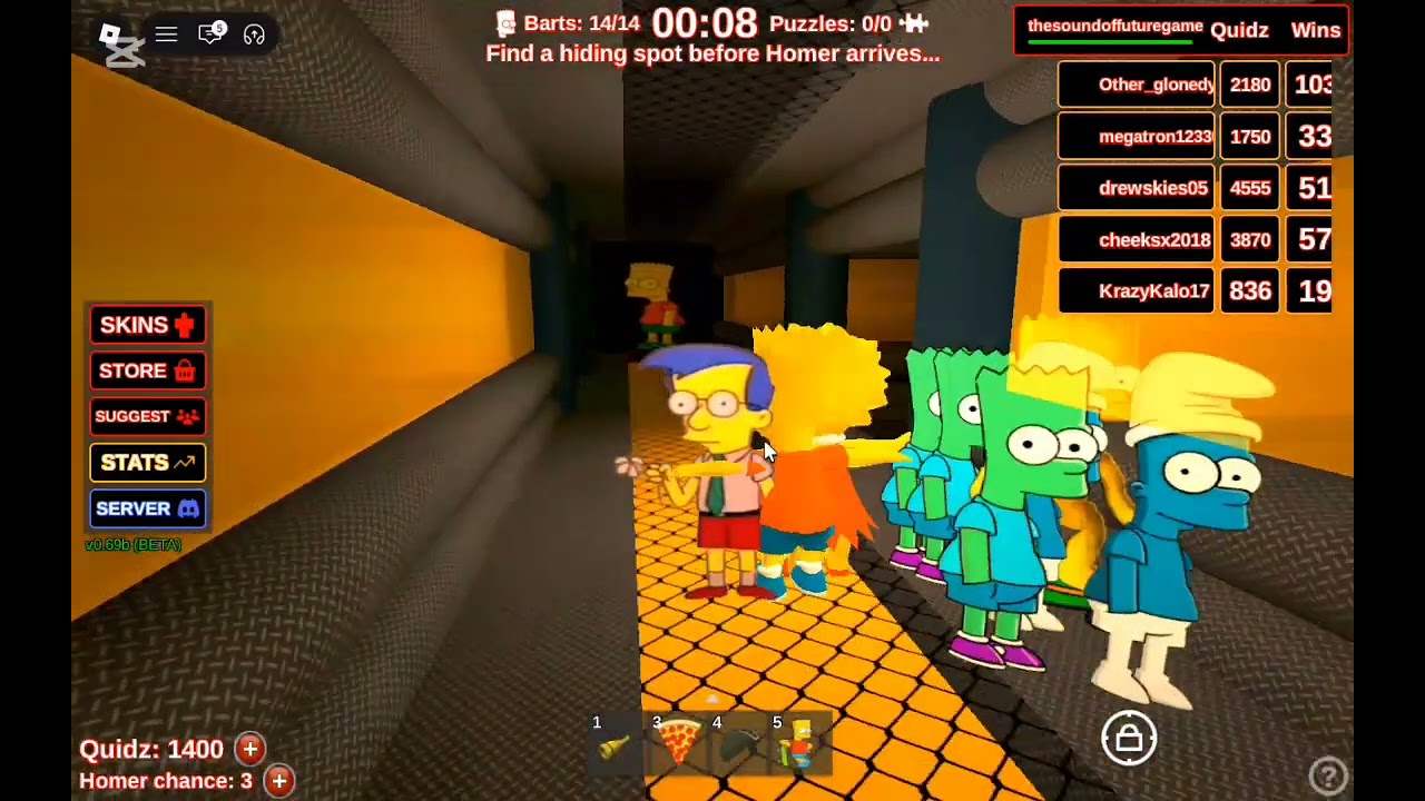 You vs homerrrrrrrrrr.