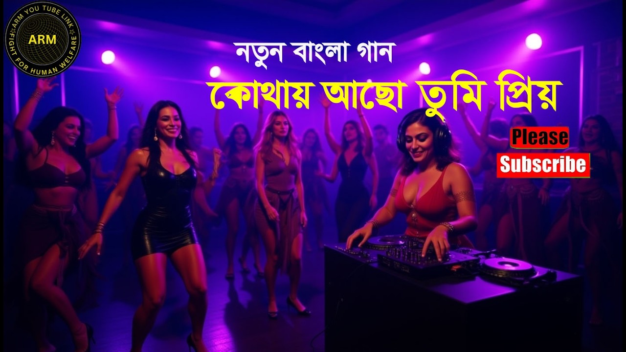 কোথায় আছো তুমি প্রিয় 💃 | DJ Song । নতুন বাংলা ডান্স রোমান্টিক গান | Arm You Tube Link