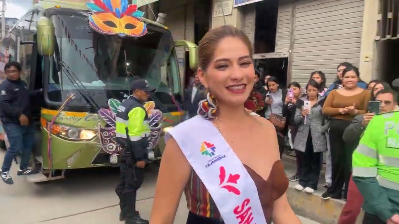 Bambamarca, Hualgayoc, da la bienvenida a las 13 candidatas al certamen “Señorita Integración 2026”