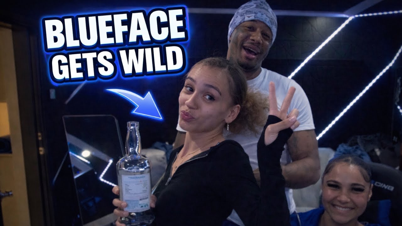 Blueface Gets Wild With Both Girls on Stream 😳
