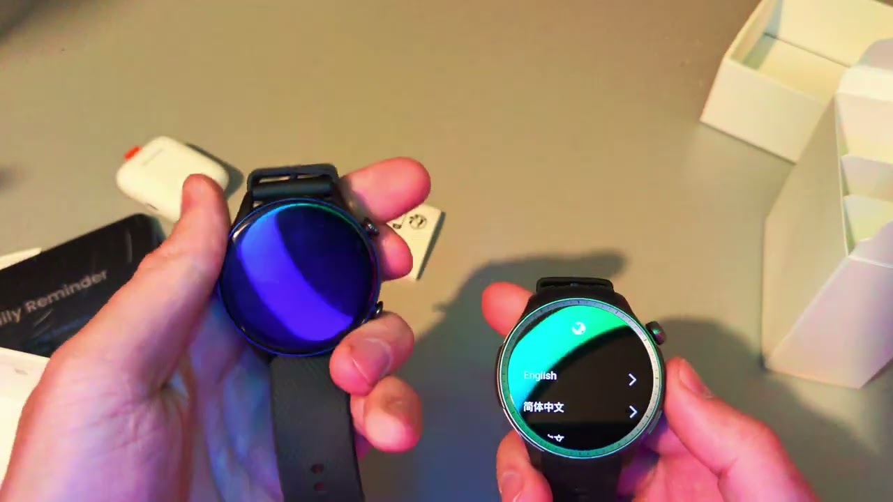 Первый взгляд и распаковка Xiaomi Amazfit Balance в сравнении в Xiaomi amazfit GTR | #часть_1