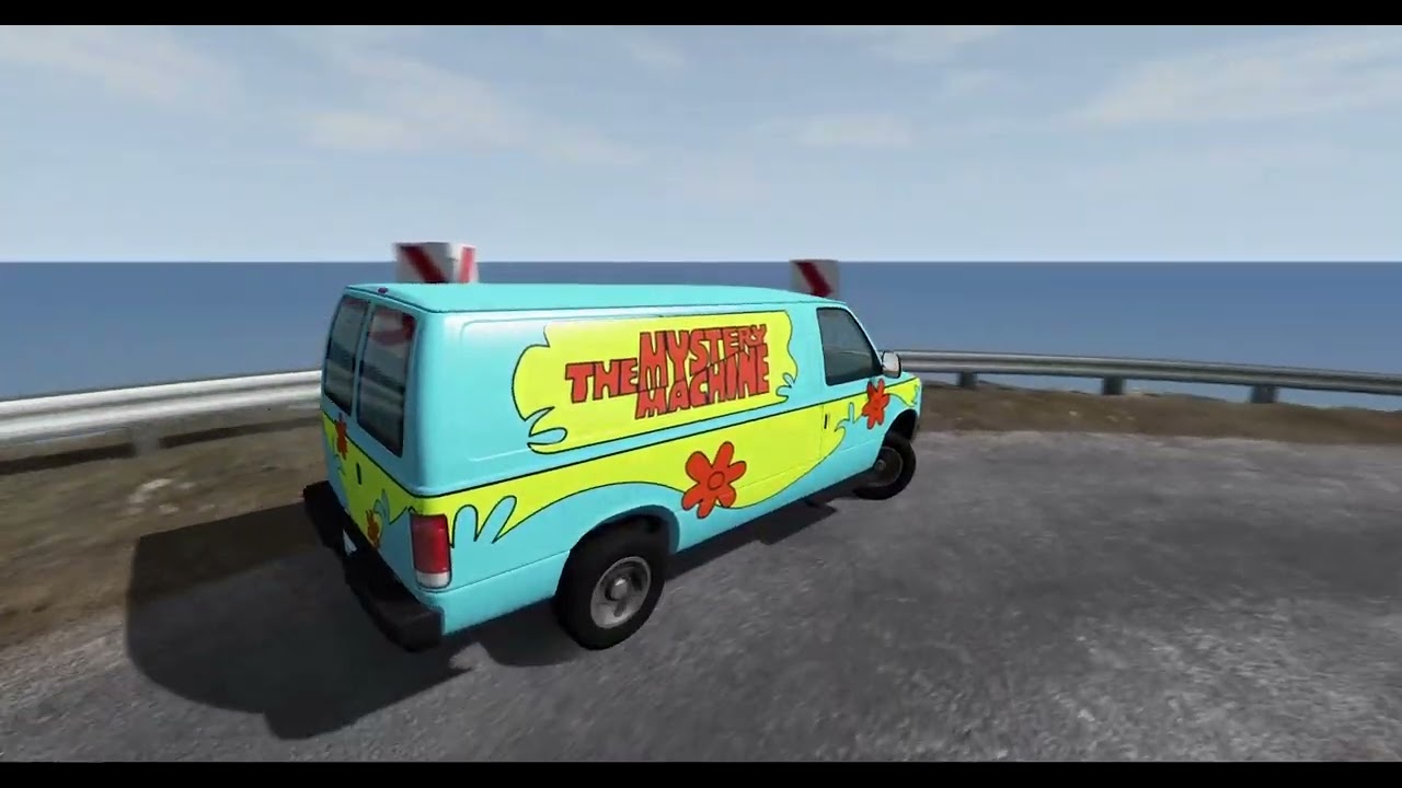 Cliff Drops #18 - BeamNG DRIVE | Cliff Fall