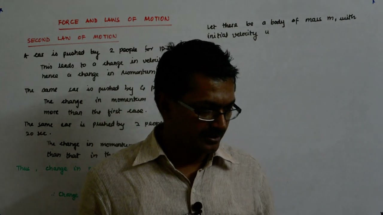 Force and Laws of Motion_5 | Class 9