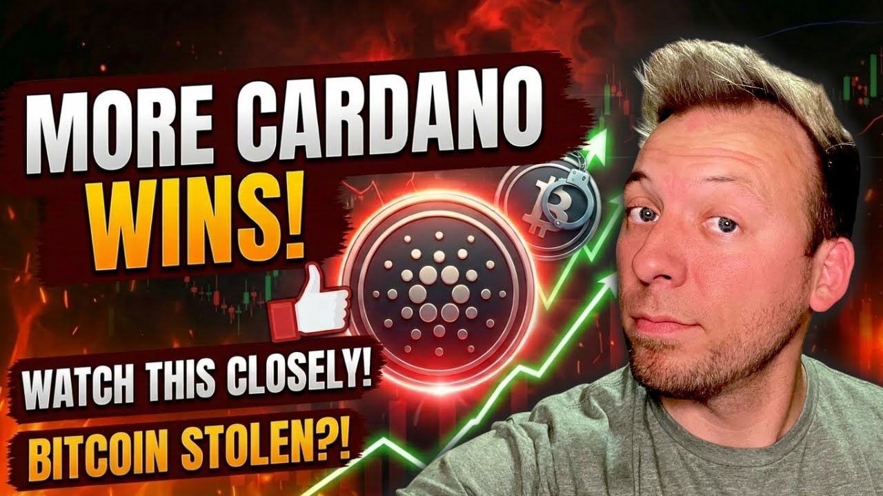 CARDANO ADA &mdash; Нам нужно следить за этим очень внимательно! Новые успехи Cardano! Биткоин украли?!