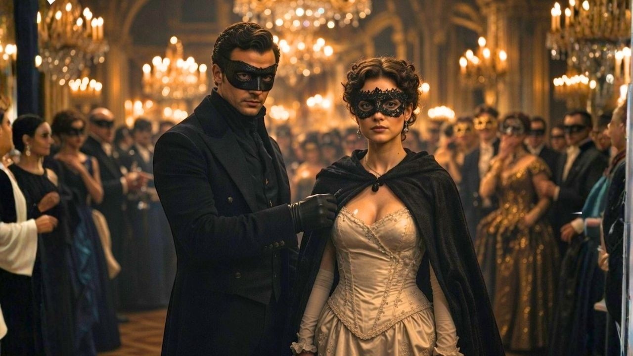 🎭 She Was Set Up as a Joke at the Masquerade Ball—Until the Duke Exposed the Shocking Truth 👑😱