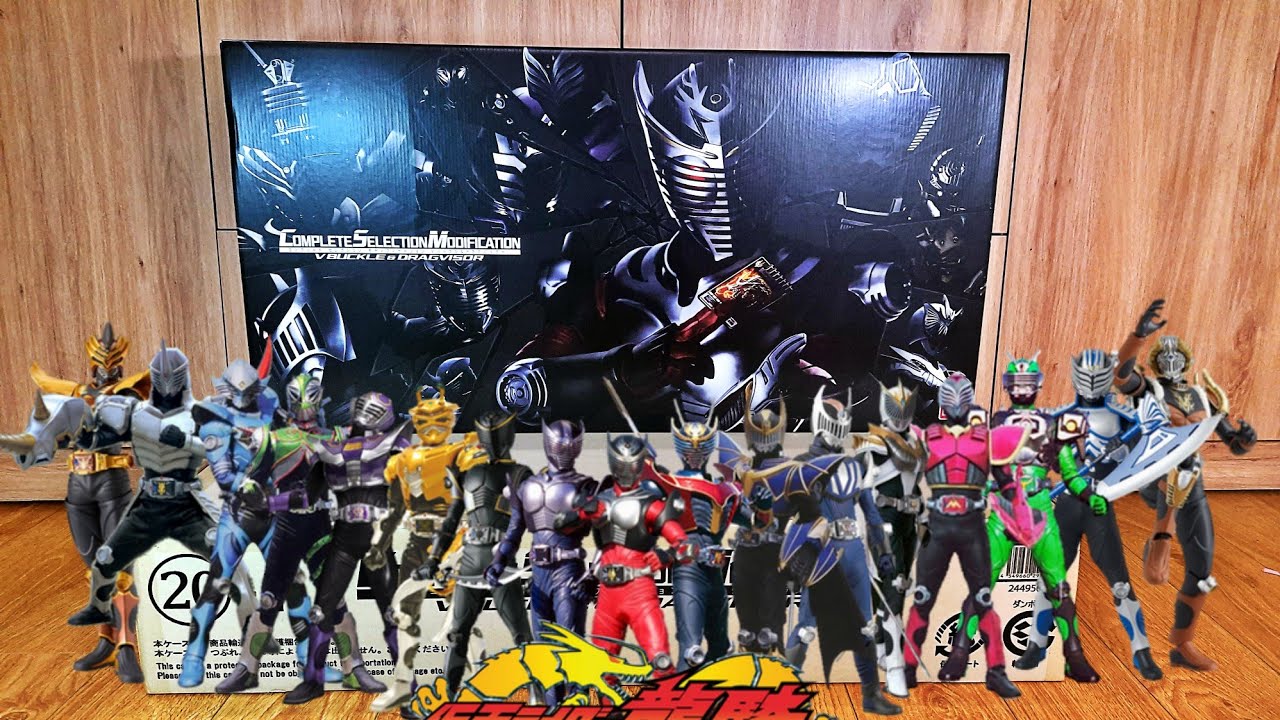 Review / Giới Thiệu CSM V-Buckle & Dragvisor - Kamen Rider Ryuki. 仮面ライダー龍騎 - CSM Vバックル