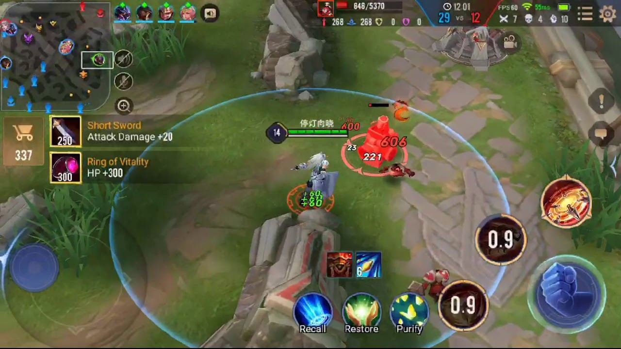 Watch me play Arena of Valor: LiLuo jgl Eu TOP25