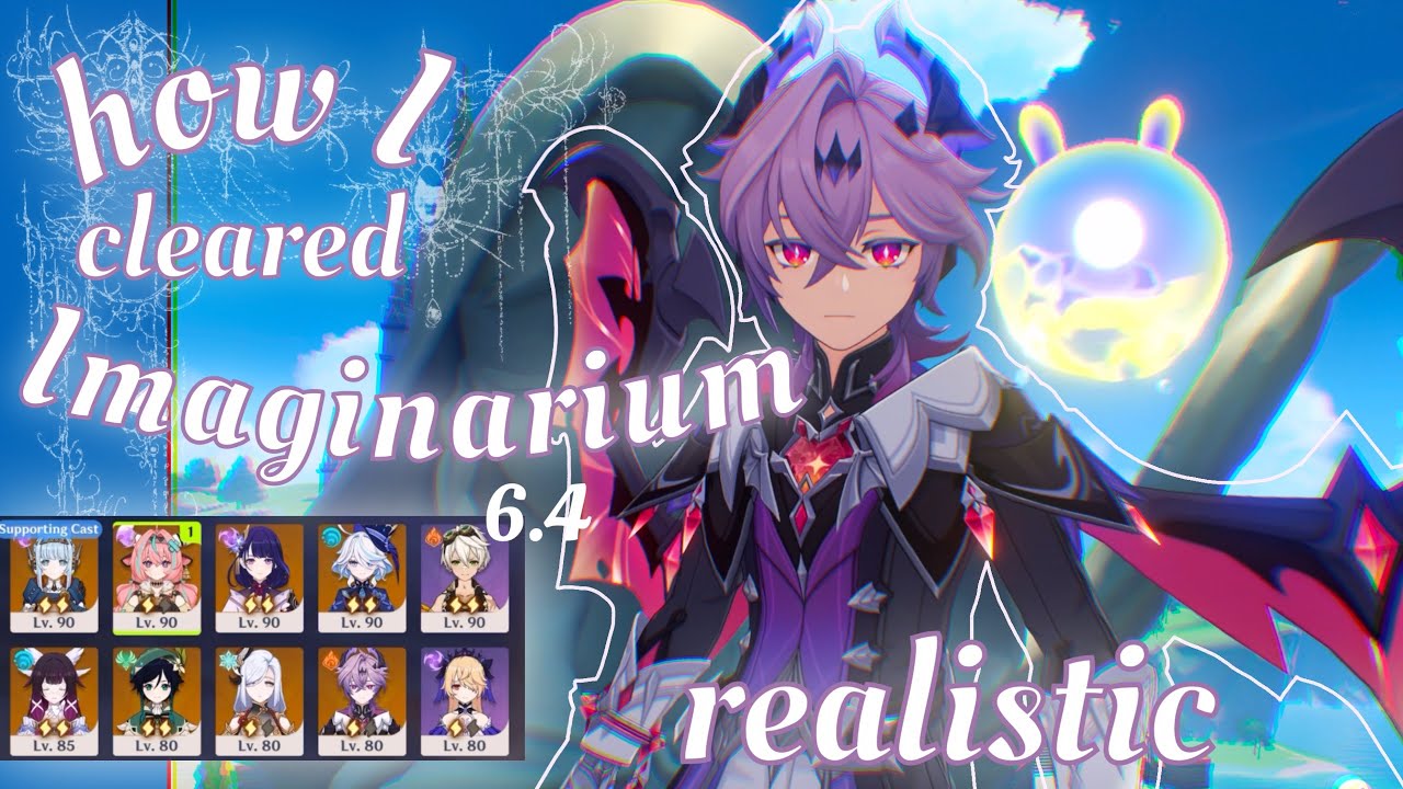 let’s play: new Imaginarium Theater 6.4 𓇼 ⋆｡˚ 𓆝⋆｡˚ 𓇼 | cozy genshin gameplay