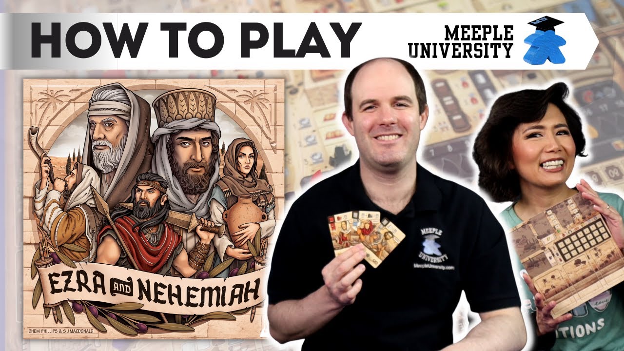 Ezra and Nehemiah - Official How to Play. How card play driven game be a nice thinky puzzle😃