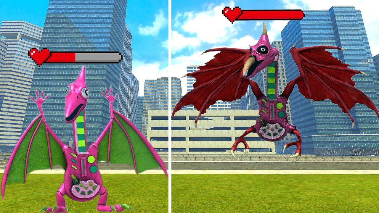 NEW ELECTRODACTY VS CURSED ELECTRODACTYL FROM PIANOSAURUS POPPY PLAYTIME CHATER 4 in Garry's Mod