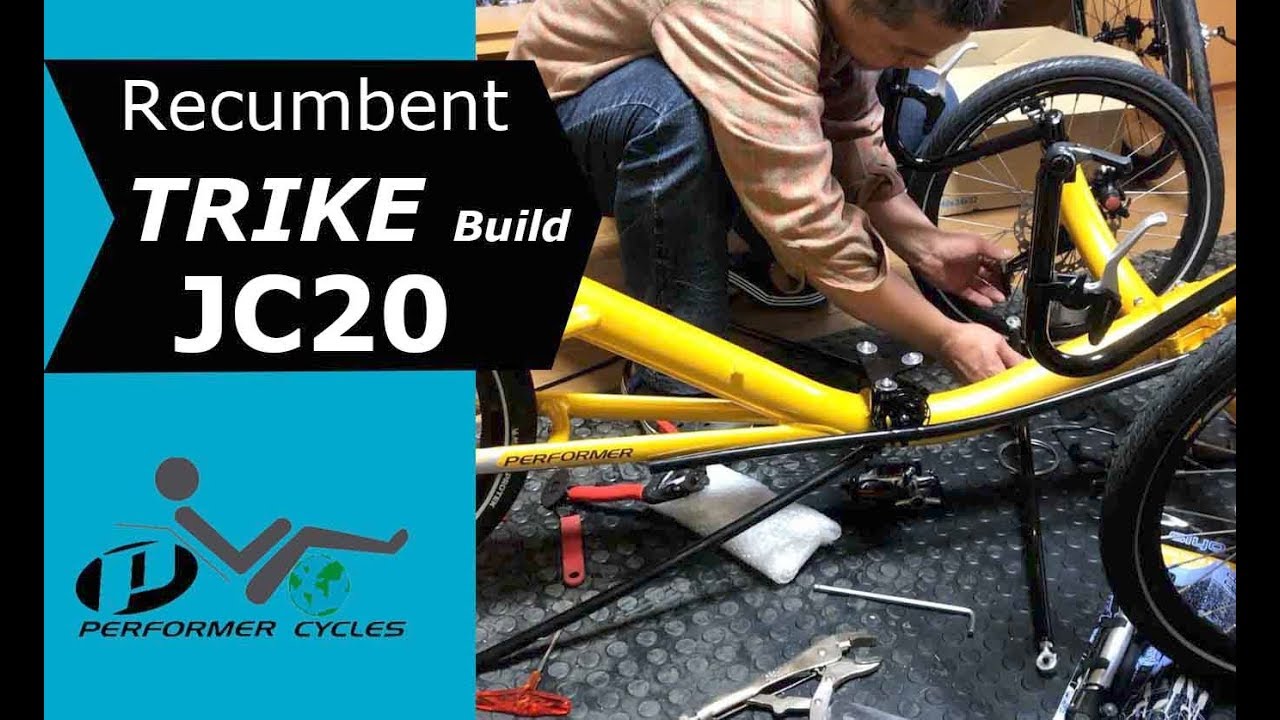 Recumbent Trike Build - Performer JC20 Basic Assembly.