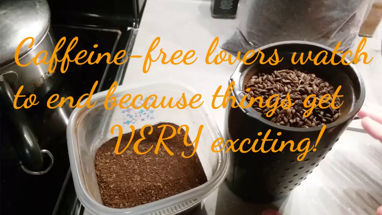 DIY roasted grain coffee substitute