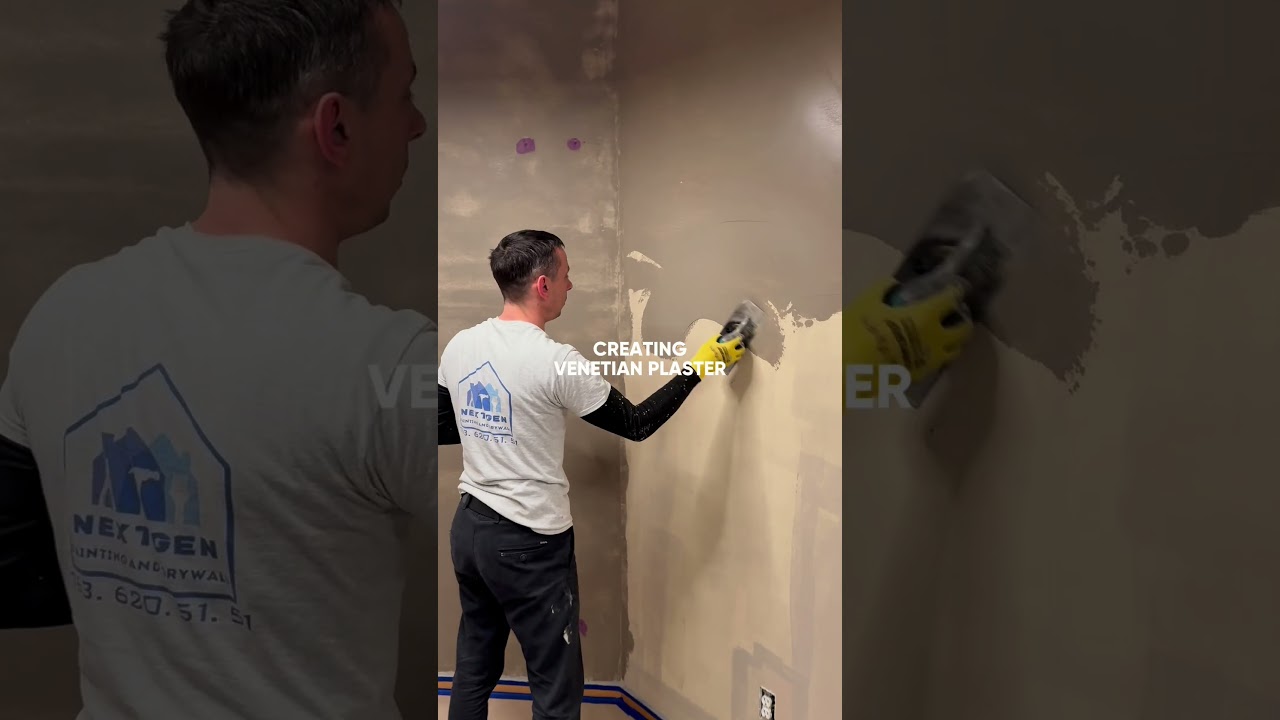 We&rsquo;re working on a luxurious Venetian plaster finish &ndash; elegant, smooth, and timeless