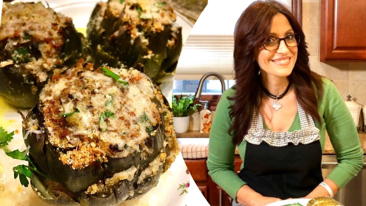 Как приготовить итальянские фаршированные артишоки (легко и вкусно)