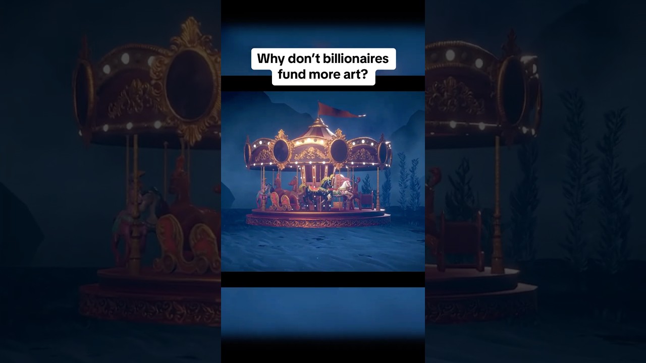 Why don&rsquo;t billionaires fund more art?