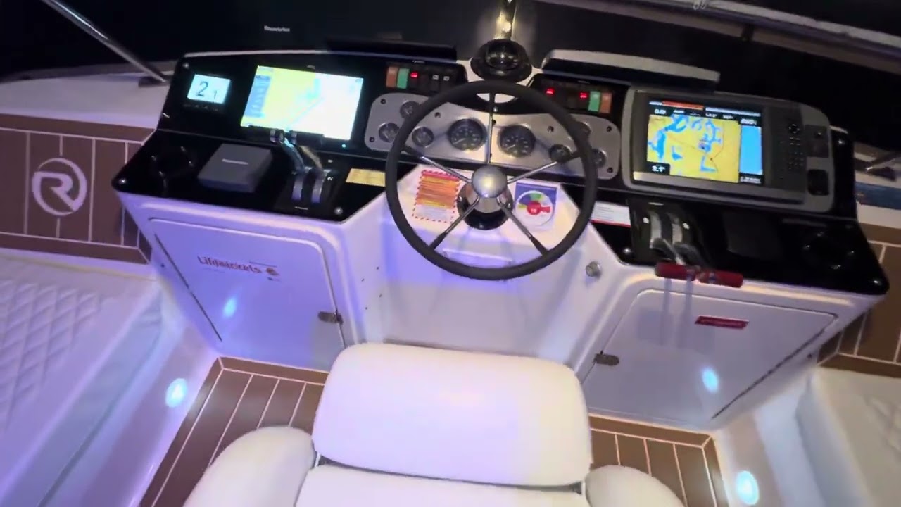 M.V. Pearl Riviera 40’ Aft Cabin outside tour