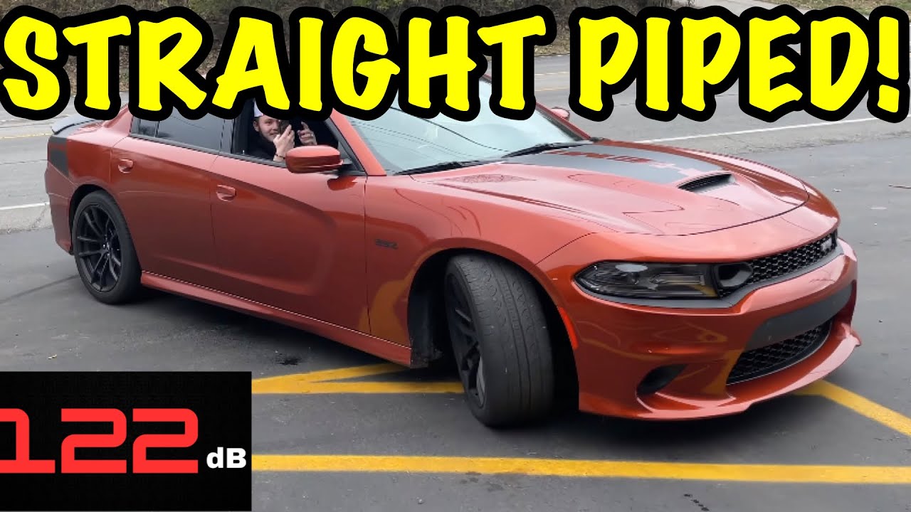 We Straight Piped a 2021 Dodge Charger Daytona HEMI!