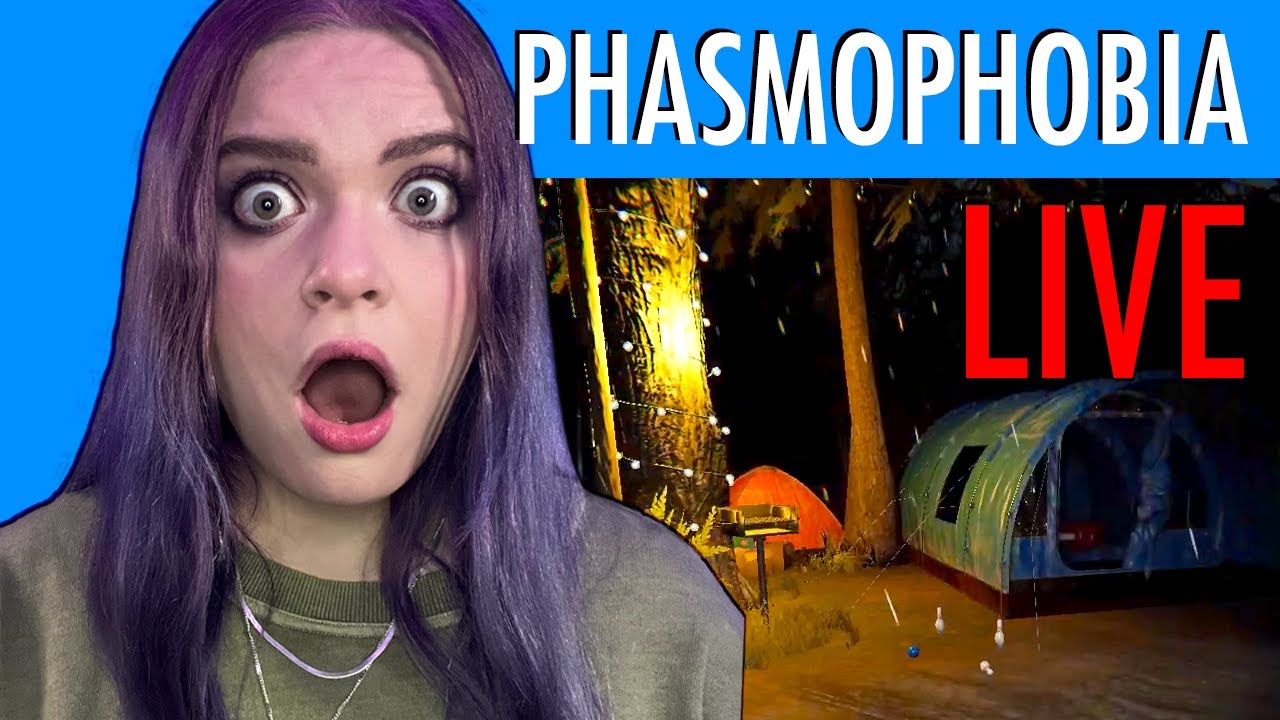 I'm TOTALLY not going to get Jump Scared or Killed tonight 👀| Phasmophobia #livestream