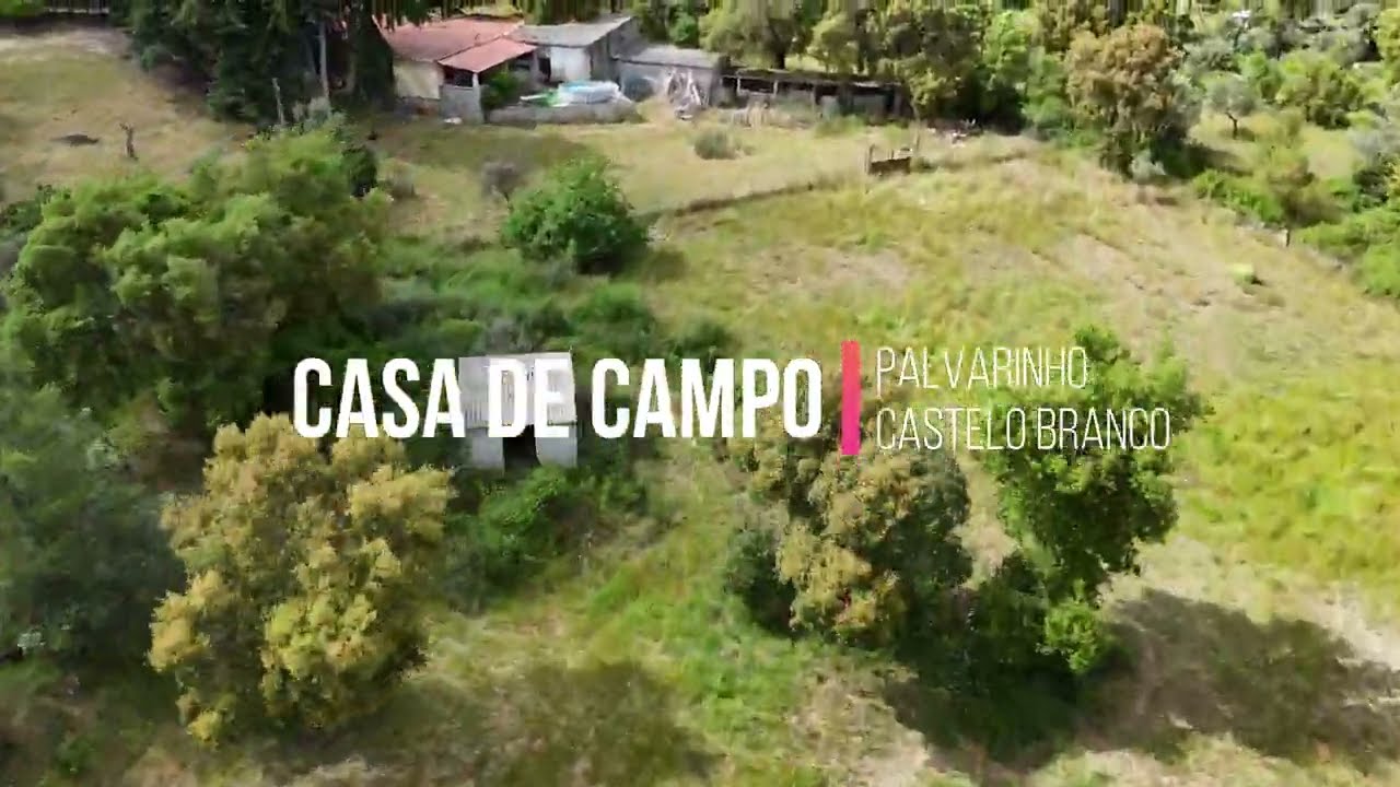 Venda Quinta com Moradia T3 , Casa Rustica , Anexos, 1.46ha de Terreno Palvarinho, 5m Castelo Branco