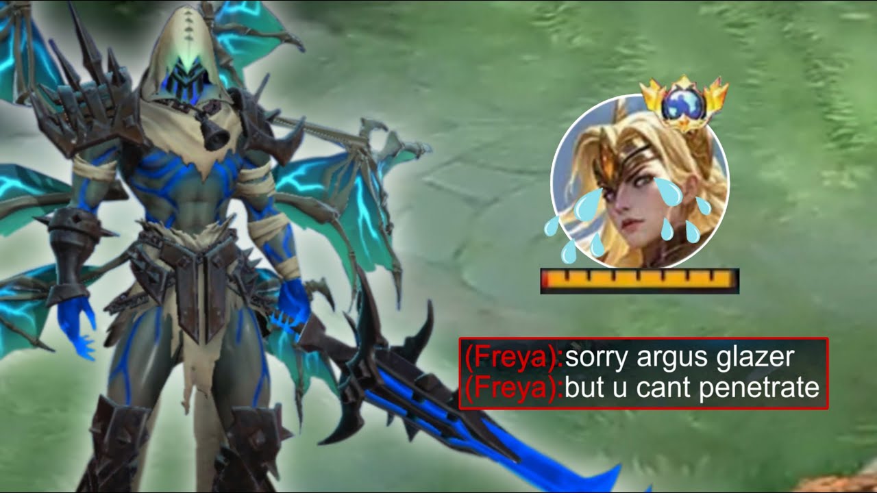 SORRY REVAMP FREYA YOUR NEW SKILLS CAN'T PENETRATE ARGUS 😈