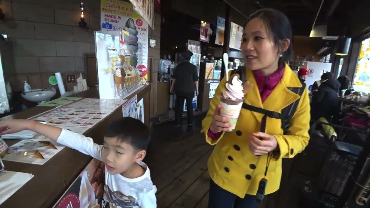 Vlog Family Hokkaido April 2019 Day 1 : Bangkok to Otaru