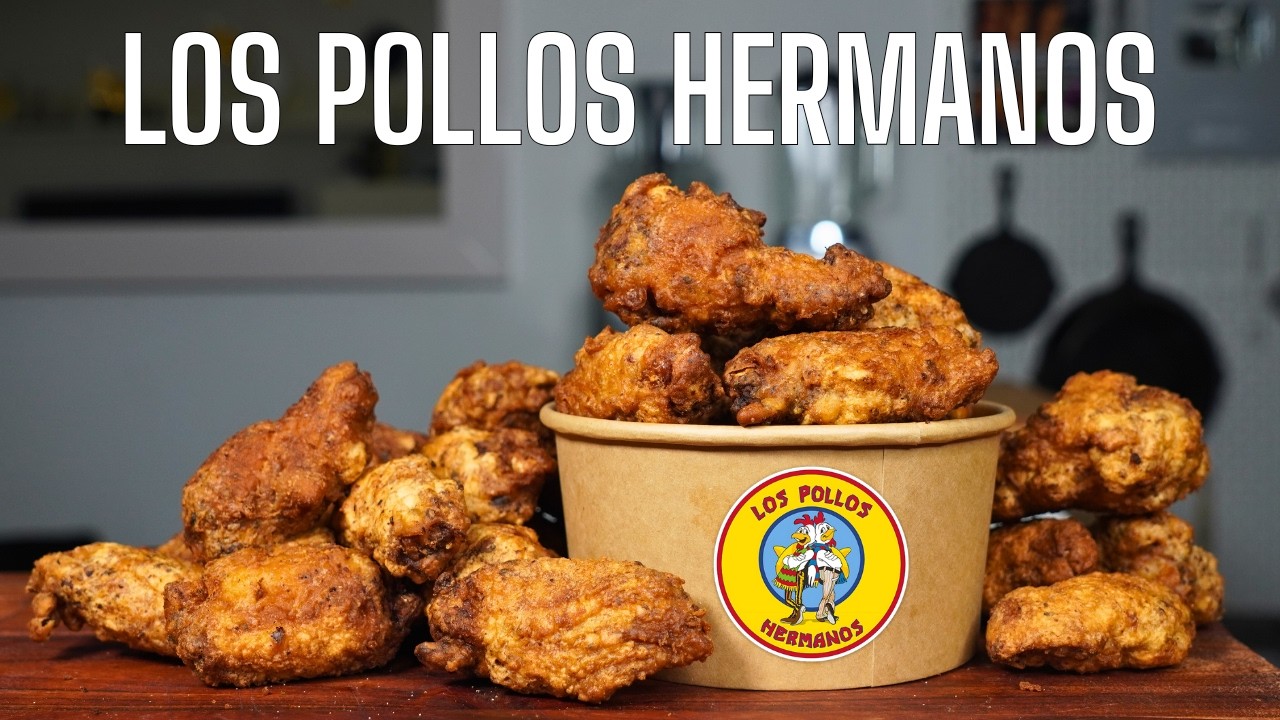 LOS POLLOS HERMANOS  – La recette du poulet frit des séries BREAKING BAD et BETTER CALL SAUL